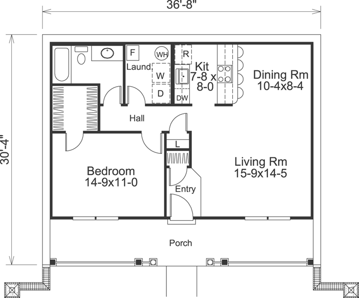 Main Floor Plan: 77-281