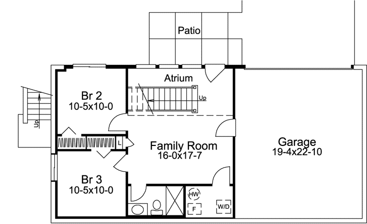 Lower Floor Plan:77-339
