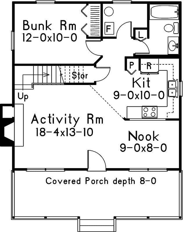 Main Floor Plan: 77-603