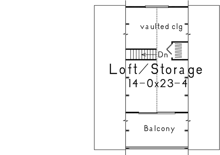 Upper/Second Floor Plan:77-644