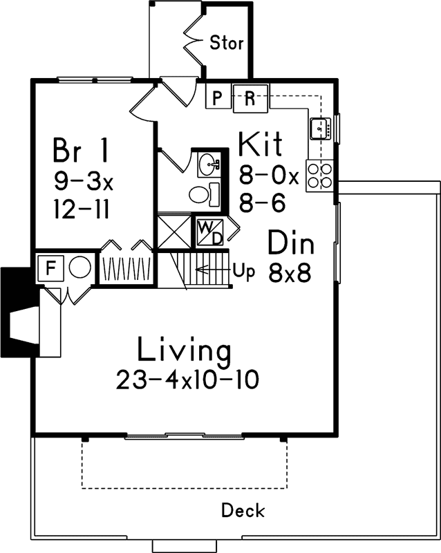 Main Floor Plan: 77-662