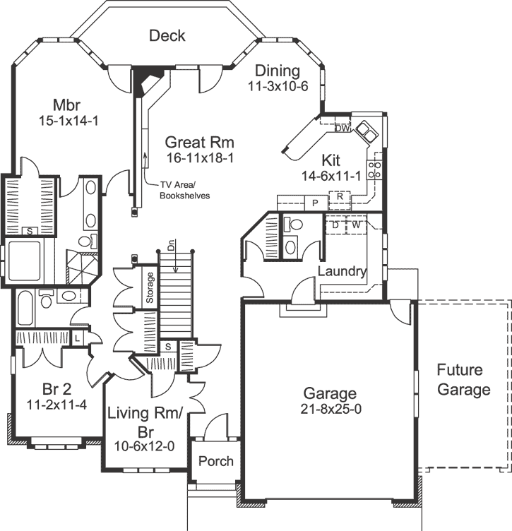 Main Floor Plan: 77-678