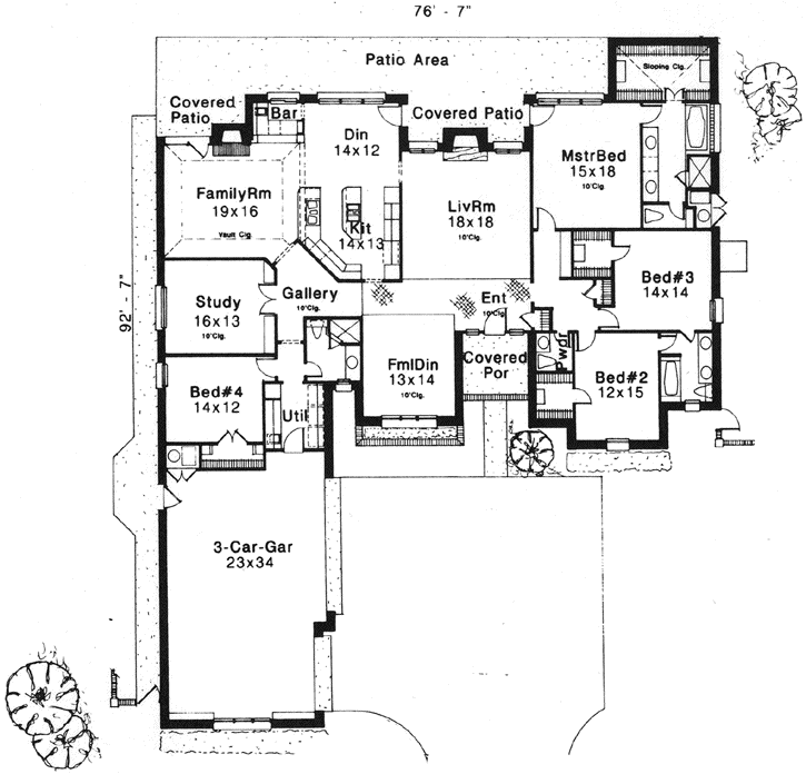 Main Floor Plan: 8-1002