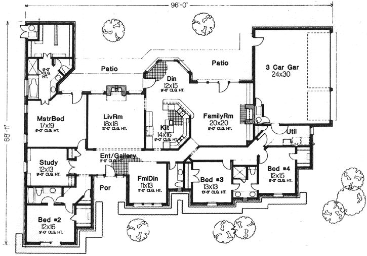Main Floor Plan: 8-1008