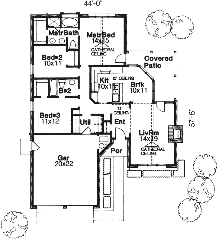 Main Floor Plan: 8-1041