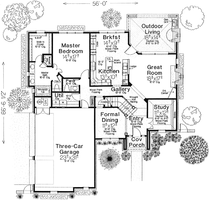 Main Floor Plan: 8-1201