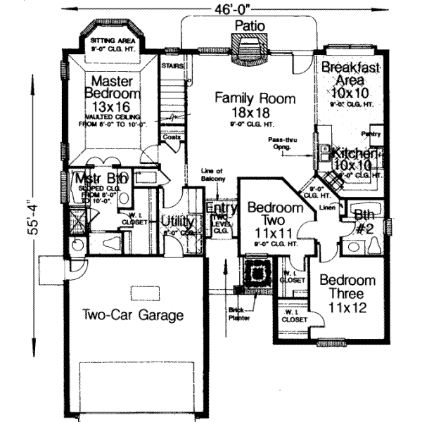 Main Floor Plan: 8-172