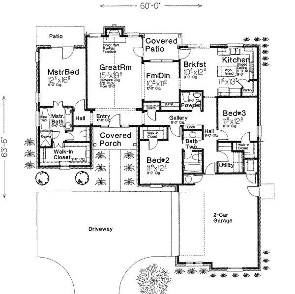 Main Floor Plan: 8-201