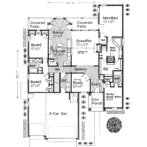 Main Floor Plan: 8-321