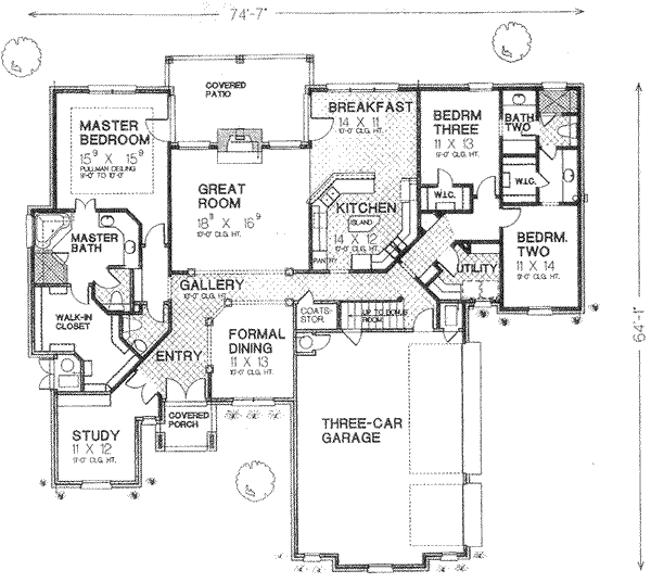 Main Floor Plan: 8-400