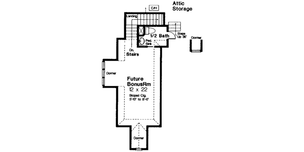 Bonus Floor Plan:8-434