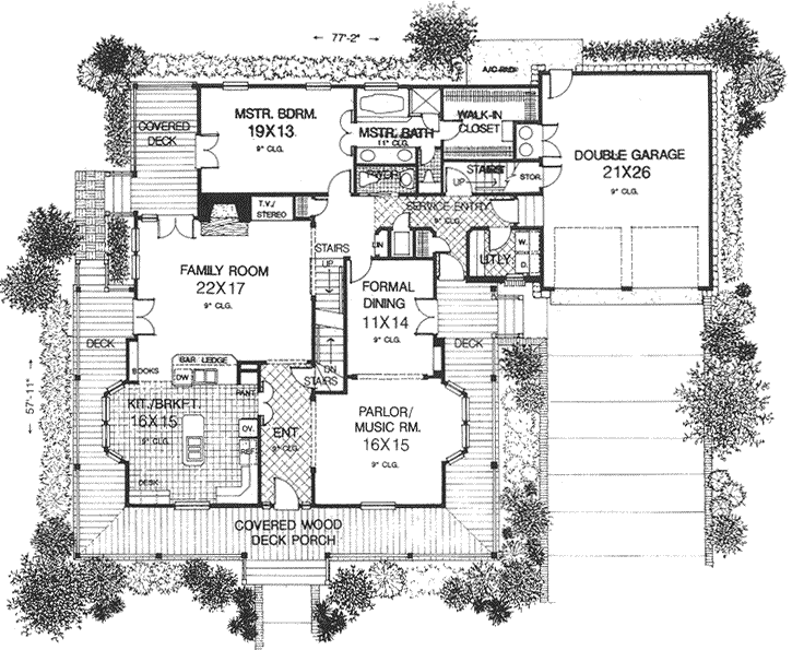 Main Floor Plan: 8-436