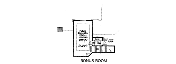 Bonus Floor Plan:8-459