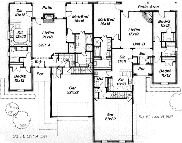 Main Floor Plan: 8-500