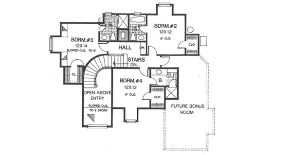 Upper/Second Floor Plan:8-503