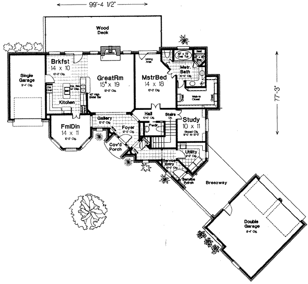 Main Floor Plan: 8-545