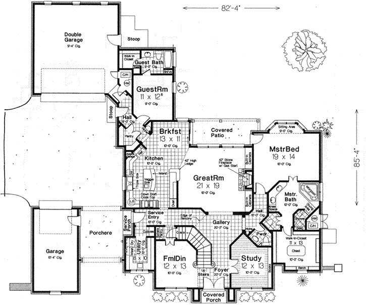 Main Floor Plan: 8-556