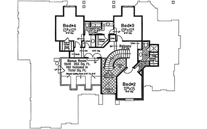 Upper/Second Floor Plan:8-559