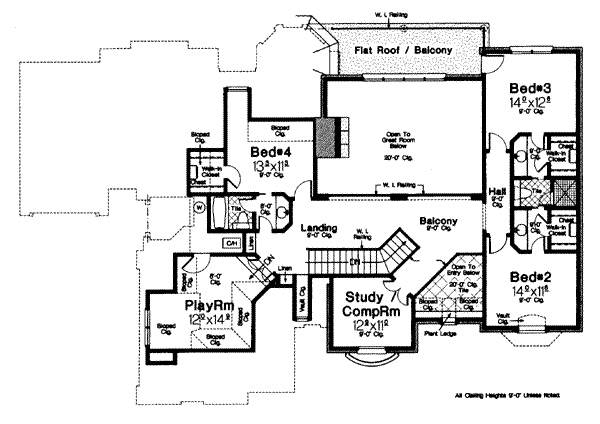 Upper/Second Floor Plan:8-585