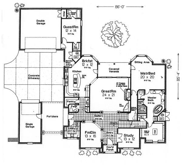 Main Floor Plan: 8-588