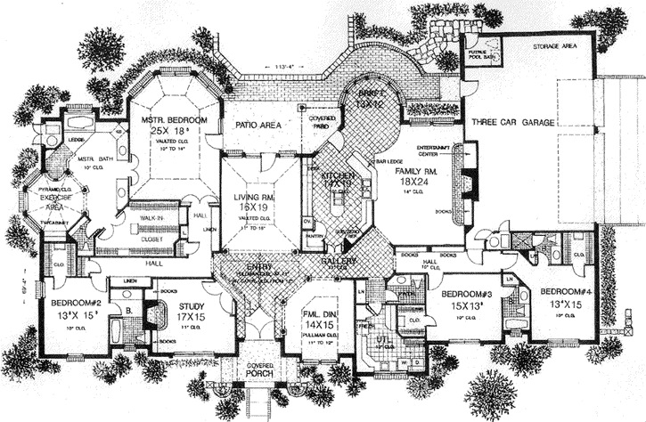 Main Floor Plan: 8-600