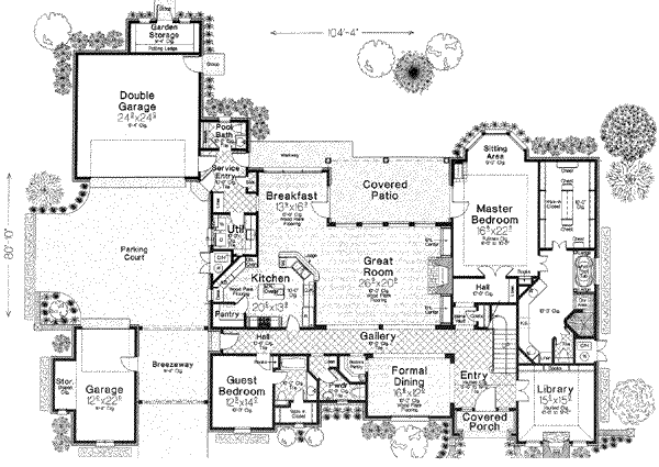 Main Floor Plan: 8-606