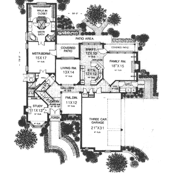 Main Floor Plan: 8-619
