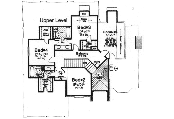 Upper/Second Floor Plan:8-665