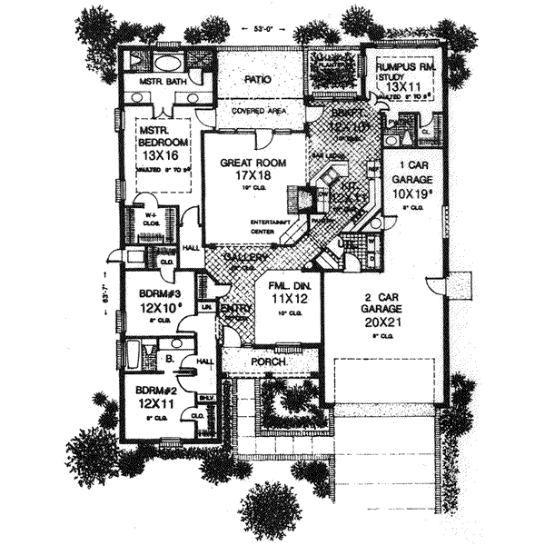 Main Floor Plan: 8-695
