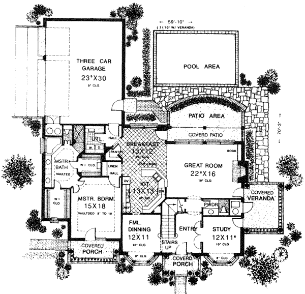 Main Floor Plan: 8-705
