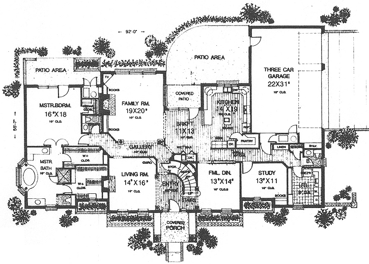 Main Floor Plan: 8-723