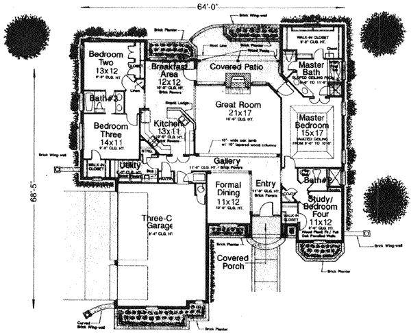 Main Floor Plan: 8-734