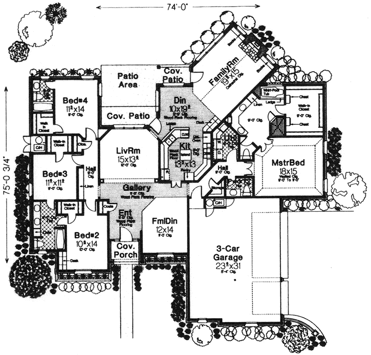 Main Floor Plan: 8-755