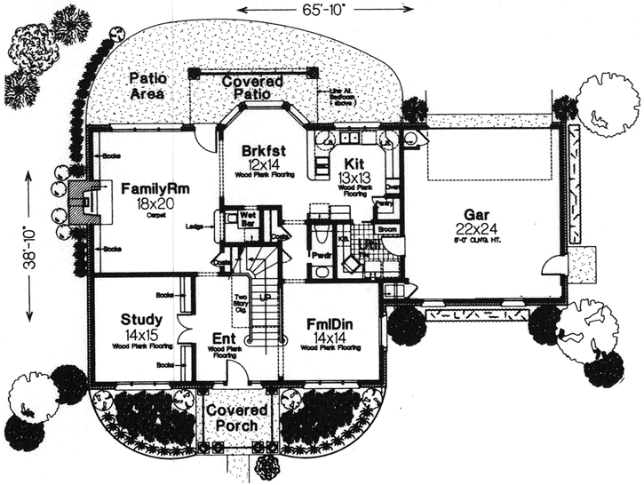 Main Floor Plan: 8-855