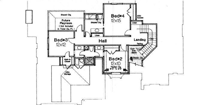Upper/Second Floor Plan:8-859