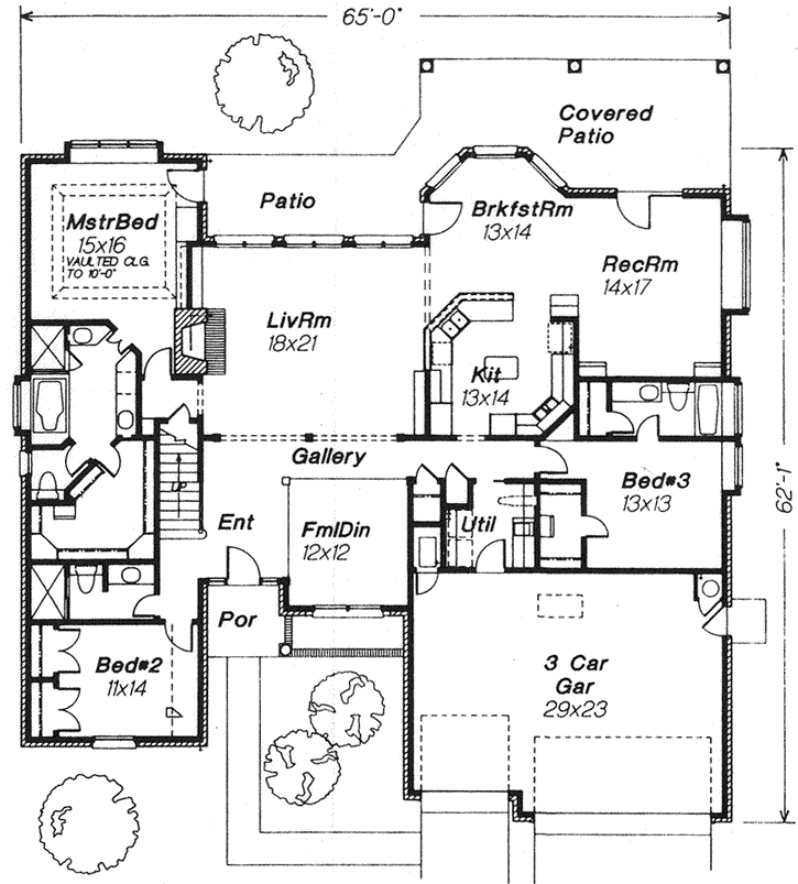 Main Floor Plan: 8-932