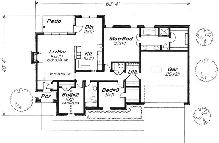 Main Floor Plan: 8-945