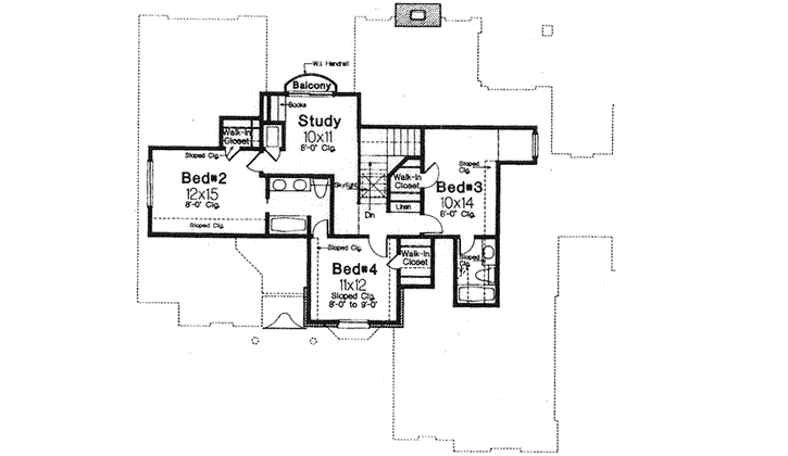 Upper/Second Floor Plan:8-983