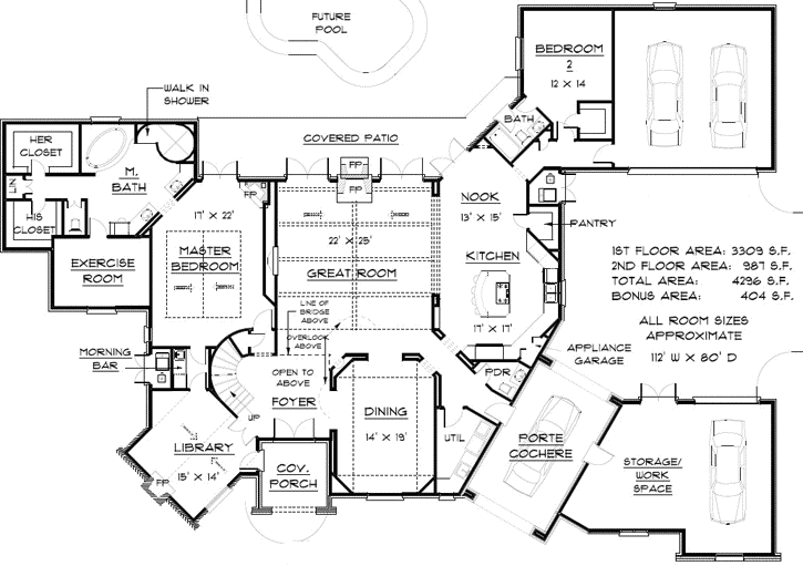 Main Floor Plan: 80-101