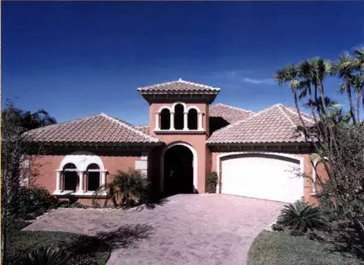 Mediterranean house plans 81-103 - front exterior, 2,667 sq ft, 3 bed, 3 bath house plans | Monster House Plans