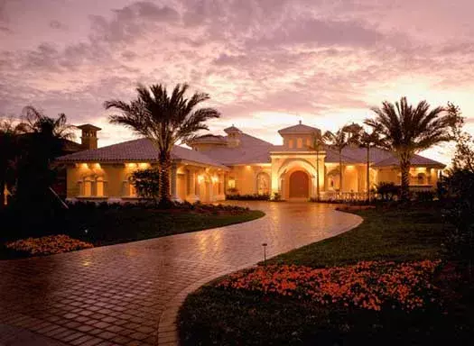 Mediterranean house plans 81-110 - front exterior, 4,702 sq ft, 4 bed, 4 bath house plans | Monster House Plans