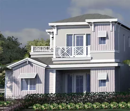 Coastal house plans 82-141 - front exterior, 3,139 sq ft, 4 bed, 4 bath house plans | Monster House Plans