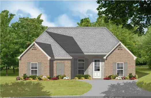 Traditional house plans 83-111 - front exterior, 1,442 sq ft, 3 bed, 2 bath house plans | Monster House Plans