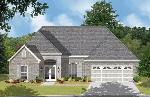Traditional house plans 83-114 - front exterior, 1,514 sq ft, 3 bed, 2 bath house plans | Monster House Plans