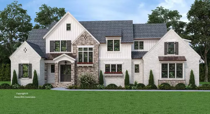 Southern house plans 85-1085 - front exterior, 3,045 sq ft, 4 bed, 4 bath house plans | Monster House Plans