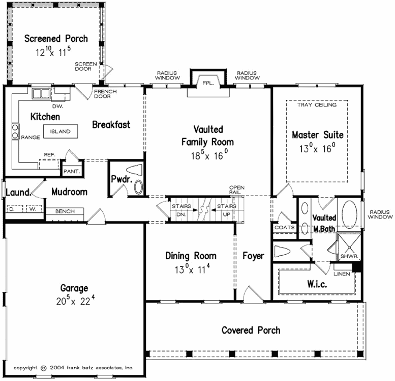 Main Floor Plan: 85-111