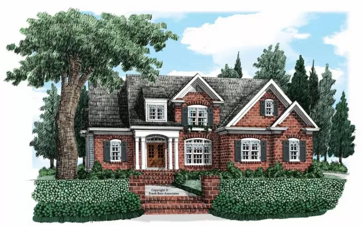 Southern house plans 85-194 - front exterior, 2,398 sq ft, 4 bed, 3 bath house plans | Monster House Plans