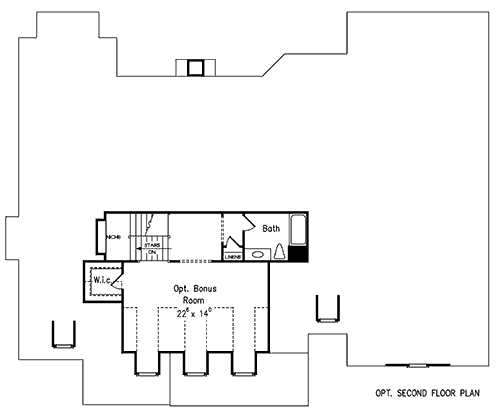Upper/Second Floor Plan:85-209