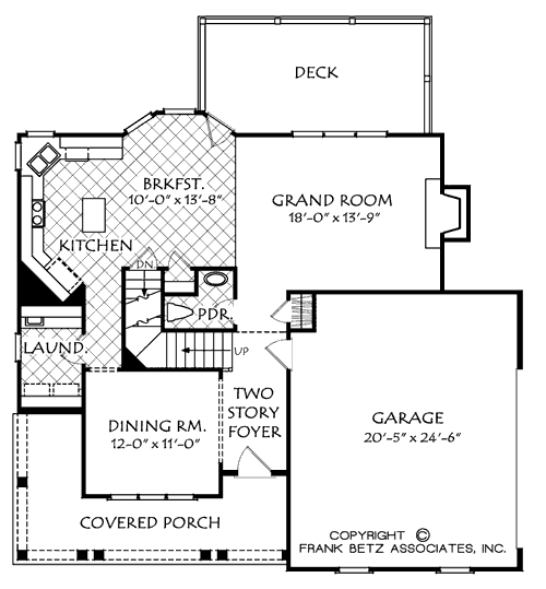 Main Floor Plan: 85-234