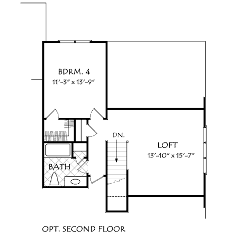 Bonus Floor Plan:85-284
